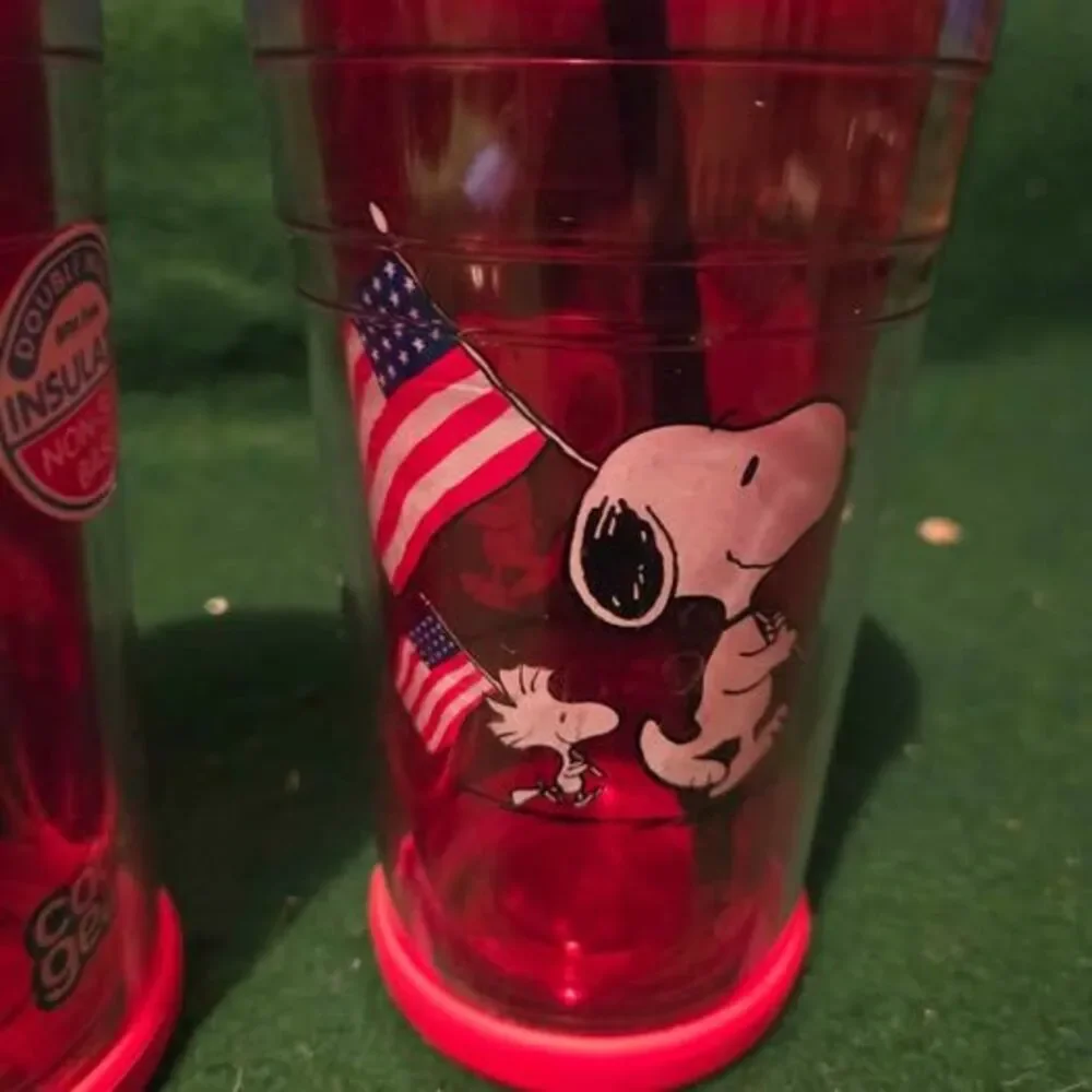 Vtg. Snoopy Cups (ST-7)